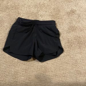 Target girls shorts, layered,size small ,black in great condition!